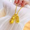 Necklace Female Niche High-end Sense of Wealth Transfer New Chinese Pendant Collarbone Chain