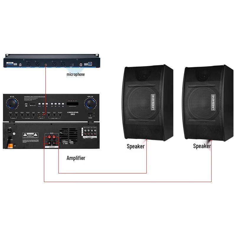 LINGSHENG Профессиональные аудиосистемы для KTV и конференций