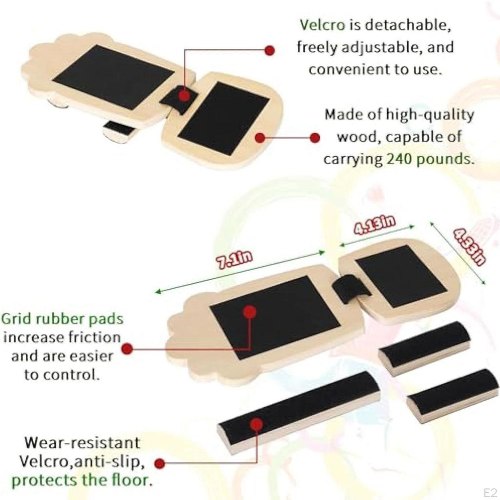 Укрепитель стопы, балансировочная доска для ног, деревянная, для женщин и мужчин, стабилизационный тренажер для взрослых