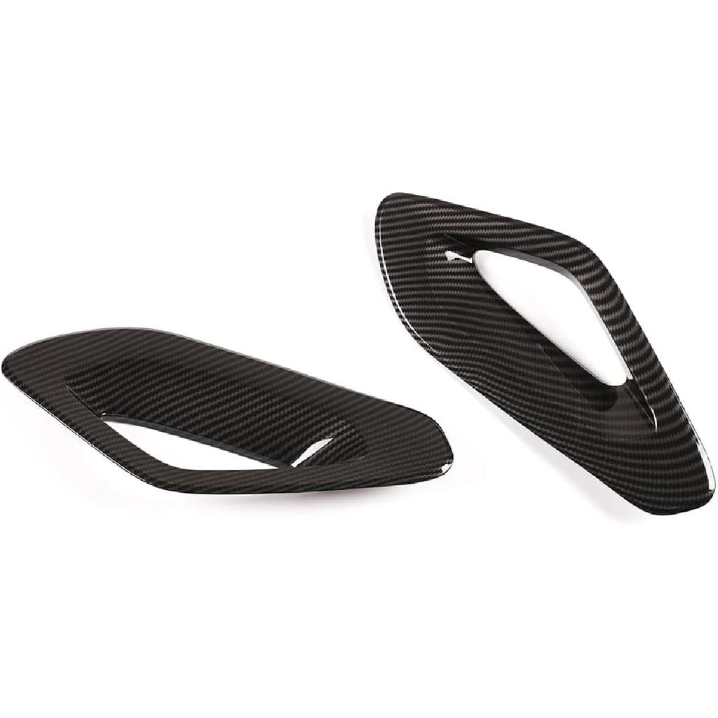 Center Control Armrest Side Trim Compatible with Mercedes Benz GLE350 W167 400d 450 GLE C167 53 63 S AMG GLS450 X167 580 Carbon Fiber Center Console