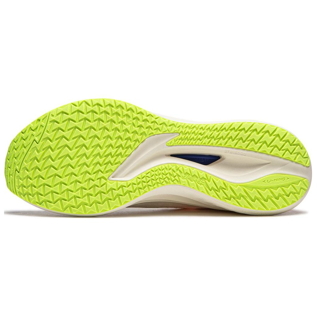 Li Ning Red Hare 7 Амортизирующие Скользкие Дышащие Легкие Низкие Спринтерские Беговые Кроссовки Мужские Бежевый ARPU003-32