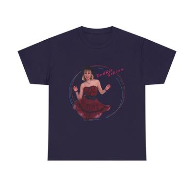 Унисекс футболка Debbie Gibson 80-х, Подарок фанату, Футболка для любителя музыки, Ретро графический топ,