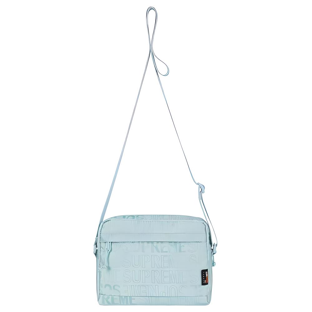 Supreme SS19 Leather Crossbody Bag, Shoulder Bag Unisex Ice Blue SUP-SS19-029