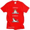 Funny Jack Russell Terrier Men Cotton Leisure Japan Dog TShirt Fashion Camisas Men Yoga Inhale Exhale Harajuku Shirt Gift
