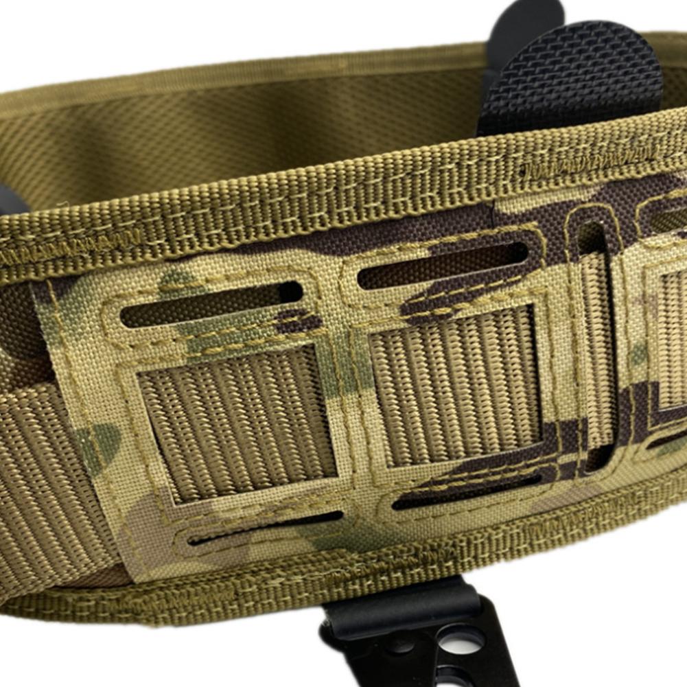 Многофункциональный военный тактический ремень, удобный ремень для страйкбола, армейский тренировочный мягкий ремень с мягкой подкладкой, боевой охотничий пояс GWEG