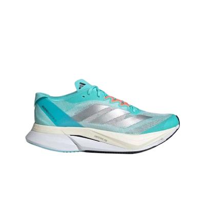 (в) Adizero Boston 12 Flash Aqua Silver Metallic