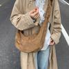 Ретро сумка женская 2025 новая популярная модная наплечная сумка с высоким чувством стиля простая большая вместимость сумка-пельмень для поездок