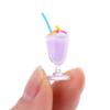 4Pcs/Lot Dollhouse Miniature Mini Drink Ice Cream Cup Model Pretend Play Toys