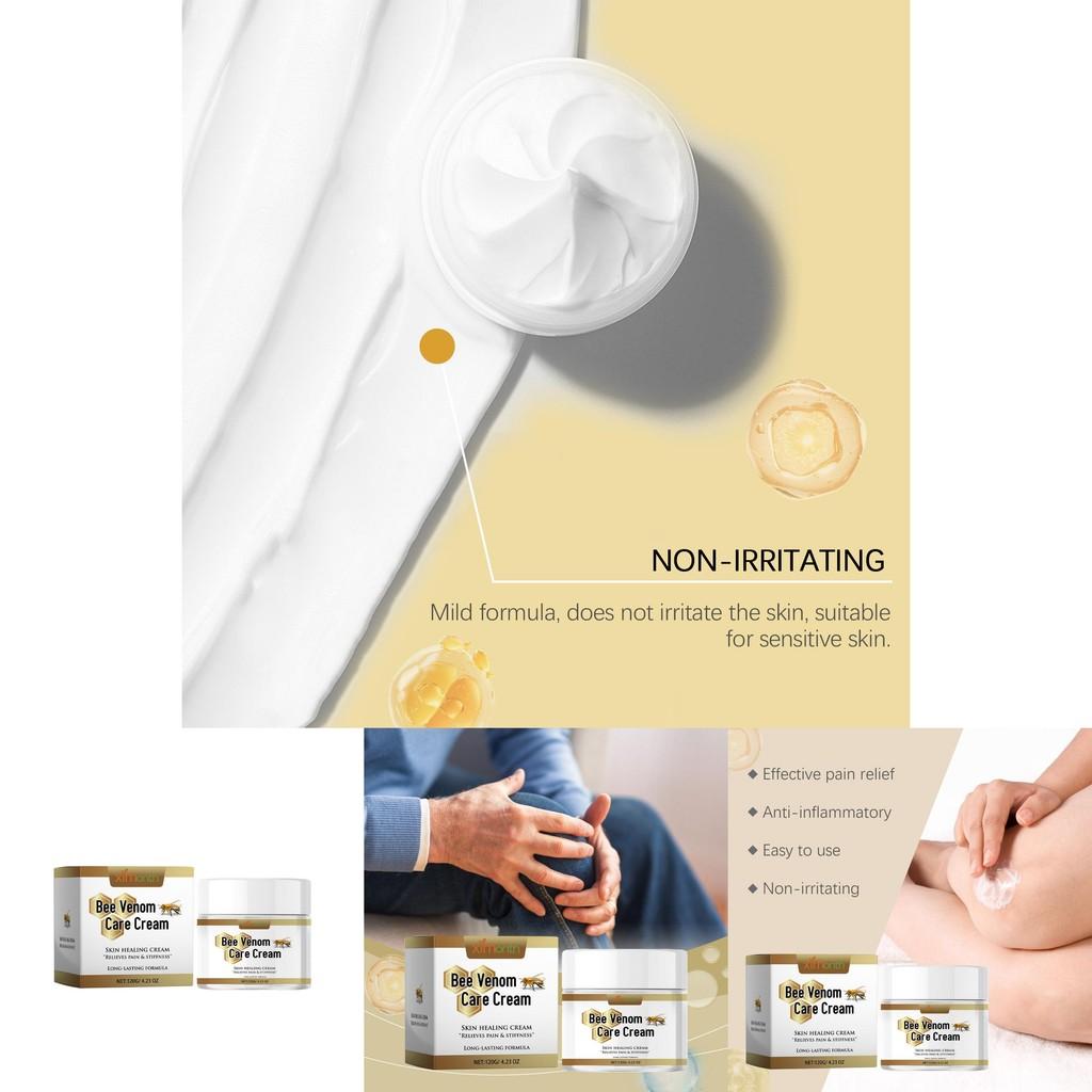 Ксимонт Обезболивающий бальзам с пчелиным ядом для эффективного облегчения боли в суставах и мышцах 120 г