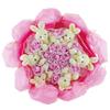 Q-FLA Rabbit Bouquet W White Bouquet Gift Plush Toy B-59