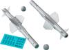 Reskit Red Top Missile 2 шт. Пластиковые детали для модели 1/32 Воздух-Воздух RSK32-0374