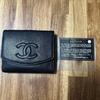 Used CHANEL Caviar Skin Wallet