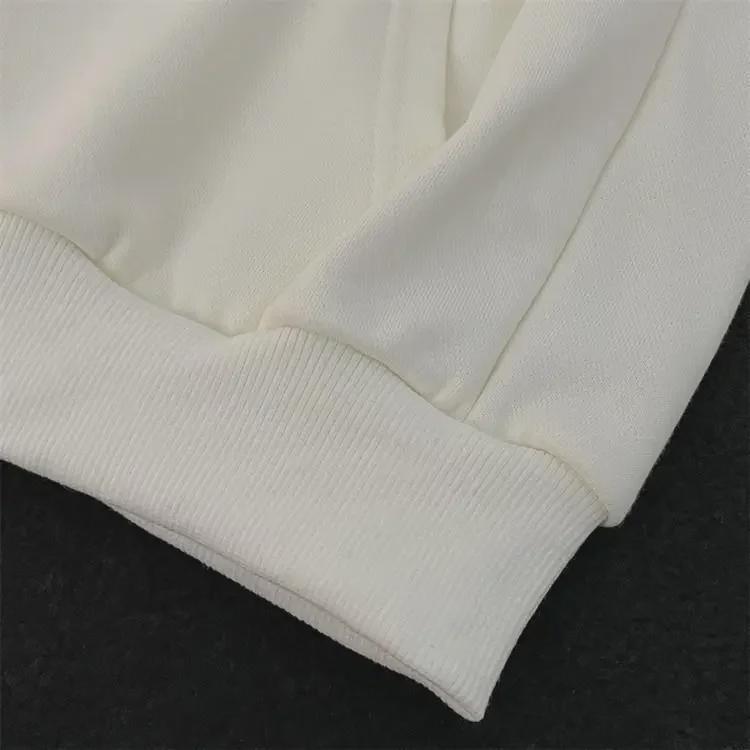 Cross Flame Embroidered Retro Hip Hop Unisex Cardigan Jacket