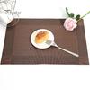 Коврик под столовый прибор из плетеного винила, термостойкий ПВХ-коврик, нескользящий, моющийся, защищает стол от ожогов и пятен, обеденные коврики для дома, ресторана, бара