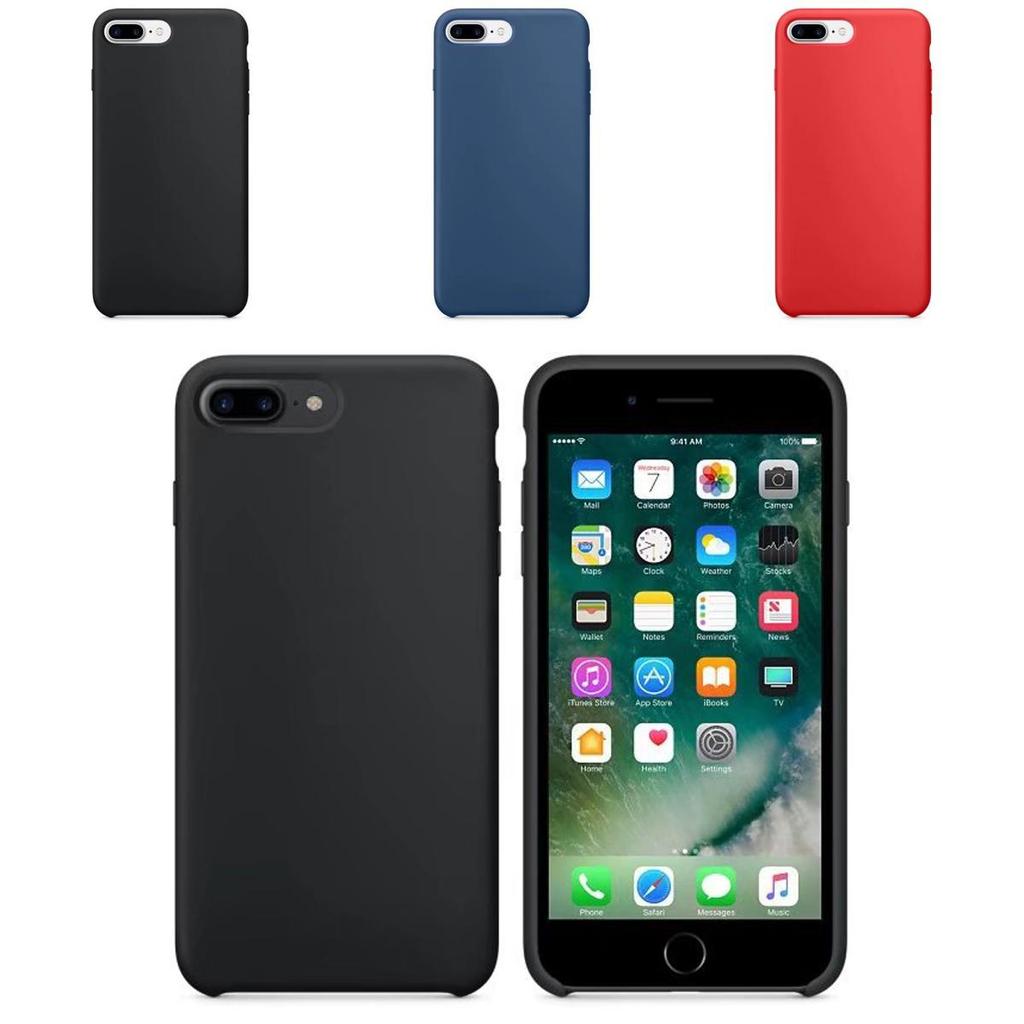 Iphone Для X 8 7 6s Plus Ультратонкий Тонкий Резиновый Тпу Ударопрочный Чехол-Накладка Мягкий
