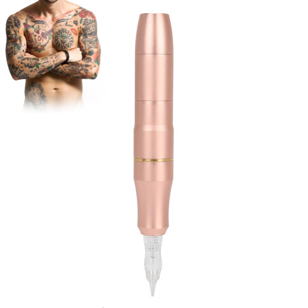 Tattoo Microblading Pen Detachable Pen Tip Liner Shader Tattoo Pen Machine DevicePink