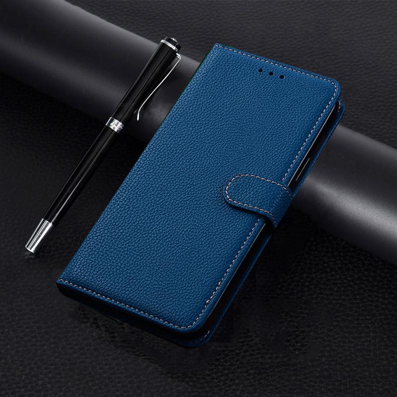 Luxury Solid Leather Flip Wallet Phone Case For Xiaomi Redmi Note 12 11 Pro 12S 11S 12 11A A1 Poco M4 X4 X5 Pro 5G 4G Stand Holder Book Cover