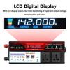 4 USB DC12/24V в AC 110V/220V Солнечный Автомобильный Инвертор Модифицированная Синусоида Преобразователь Напряжения Автомобильный Адаптер ЖК-дисплей