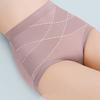 Женское нижнее белье из хлопка с высокой талией, бесшовное корректирующее белье для живота, эластичные трусики, полные