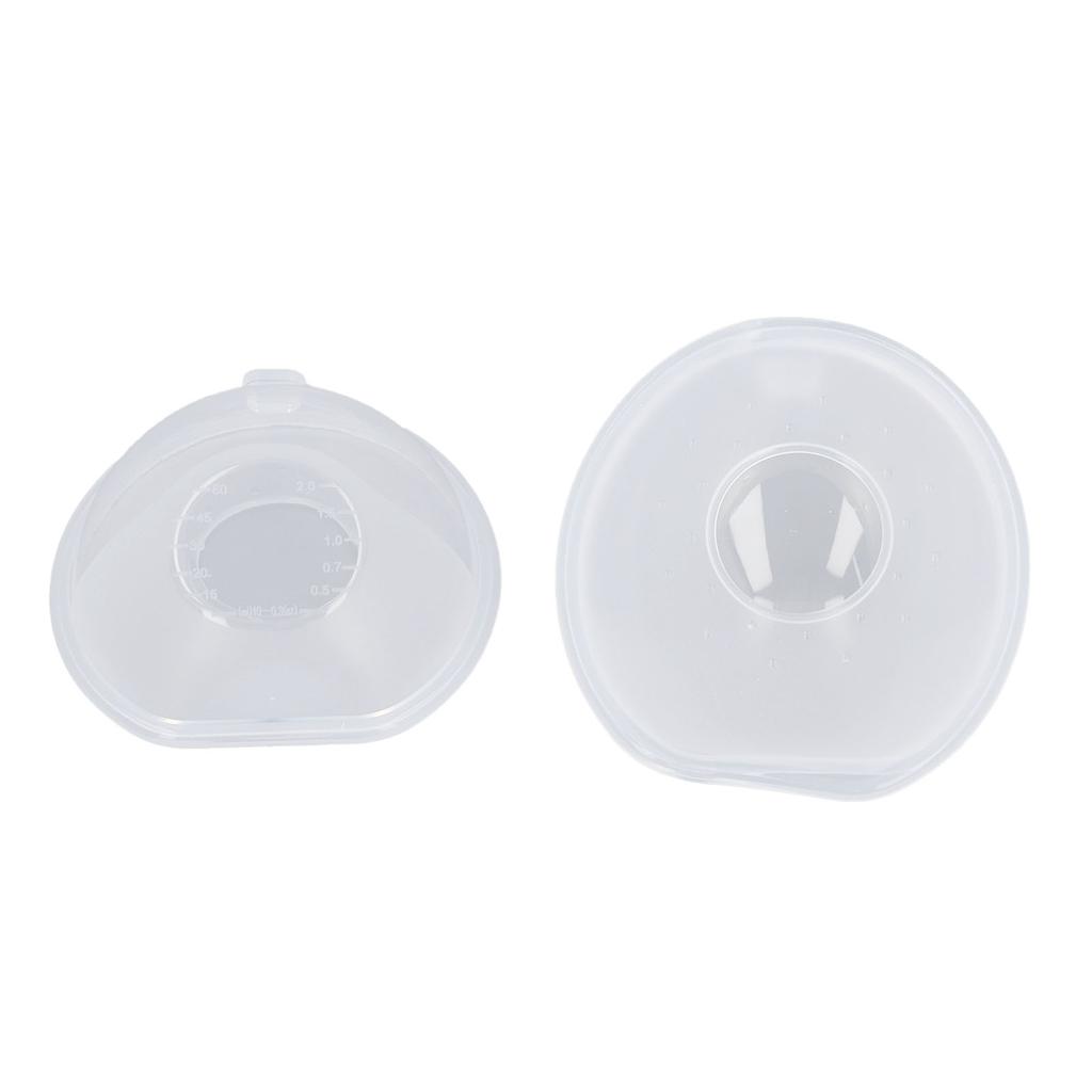 2pcs Wearable Milk Collector Protect Sore Nipples Leak Protection Milk Collection Shells for