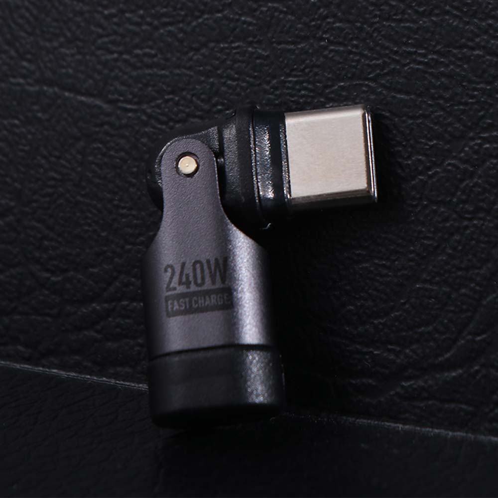 Переходник USB-C на USB-C USBC для зарядки 180 градусов Адаптер USB-A гнездо Мобильный телефон