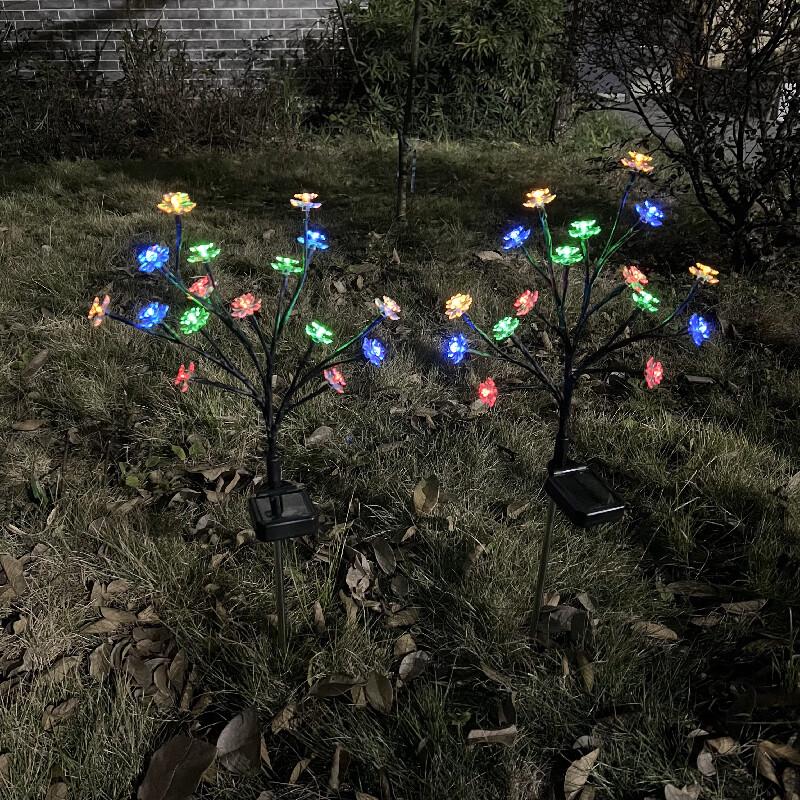 Solar Cherry Blossom Tree Garden Lights