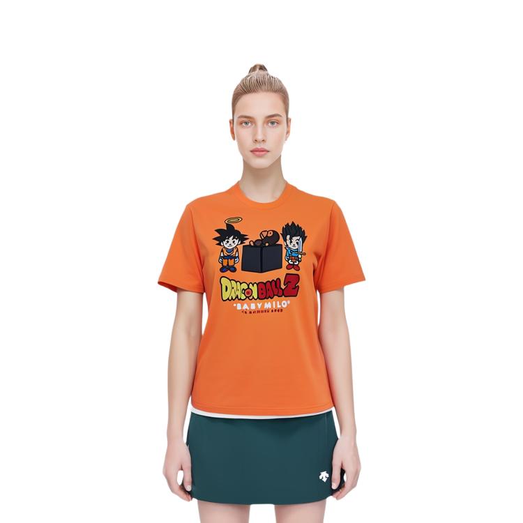 Bape X Dragon Ball Z Футболка с Соном Гоку и Соном Гоханом Baby Milo 0ZXTEMX10912I