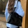 Женская сумка на одно плечо большой вместимости в корейском стиле, универсальная винтажная сумка под мышкой, новинка осени 2025, сумка-тоут