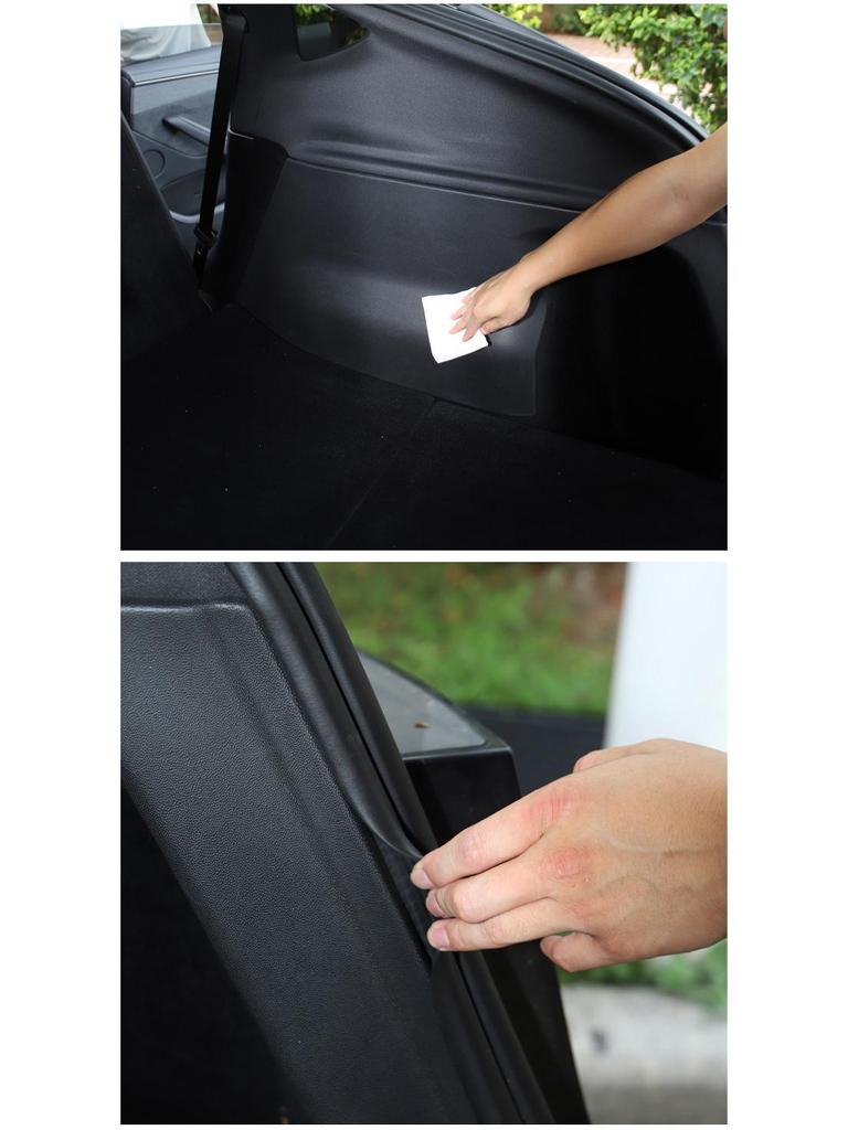 Tesla Model Y Felt Anti-Kick Pads for Trunk & Tailgate Side Panels