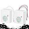 2PCS Halloween Horror Scream Sound Effects Machine Creative Tricky Voice-activated Props Sound Sensor with LEDs Party Supplies