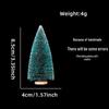 White Mini Christmas Tree Desktop Ornament - Small Christmas Decorations for Window Display