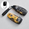 SUG2   Car Key Case Cover for Mercedes Benz C S A Class W206 W223 S350 C260 C300 S400 S450 S480 S500 Smart Key Holder Keychain