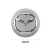 4pcs 56mm Car Wheel Center Hub Cap Badge Emblem Decal Wheel Sticker For Mazda 3 6 Atenza Axela Demio CX3 CX5 MP MS RX8 h7