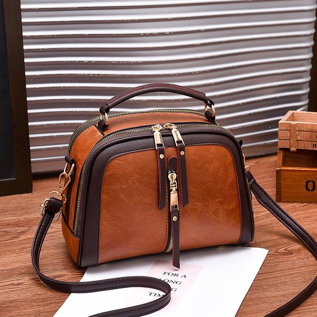 Yogodlns Crossbody Bags For Women PU Leather   Ladies Fashion Solid Color Bag Female Designer Shoulder Bag
