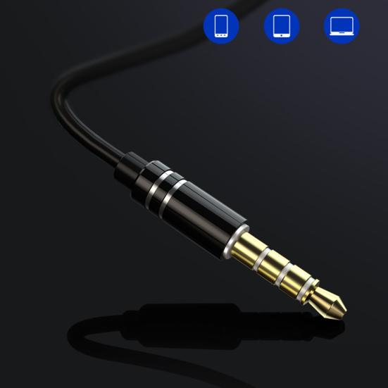 Проводные наушники Hi-Fi качество звука внутриканальная гарнитура с разъемом 3,5 мм Проводные наушники с микрофоном для музыкальных звонков и занятий спортом