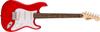 Squier от Fender Squier HT Электрогитара Laurel White Torino с мягким чехлом Sonic™ Stratocaster®, Накладка на гриф, Пикгард, Красный,