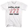The Police 1982 Tour Music Shirt