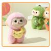Non-Toxic 14Cm Cartoon Plush Monkey Keychains Stuffed Lovely Animal Backpack Decoration Pendants Boutique Dolls Plush Toys For Kids Gifts