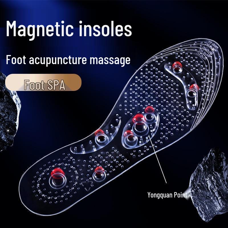 Прозрачные ПВХ магнитные стельки с 8 магнитами