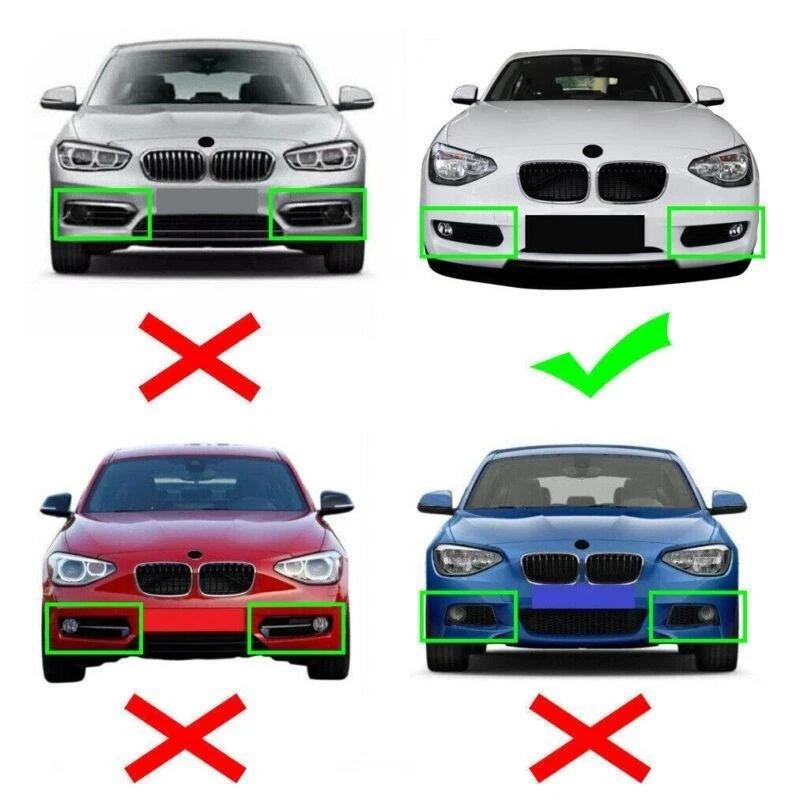 Решетка противотуманной фары переднего бампера Левая Правая Для BMW F20/F21 1-Series 116i 118i 120i 2012 2013 2014 -2017 51117272557 51117272558