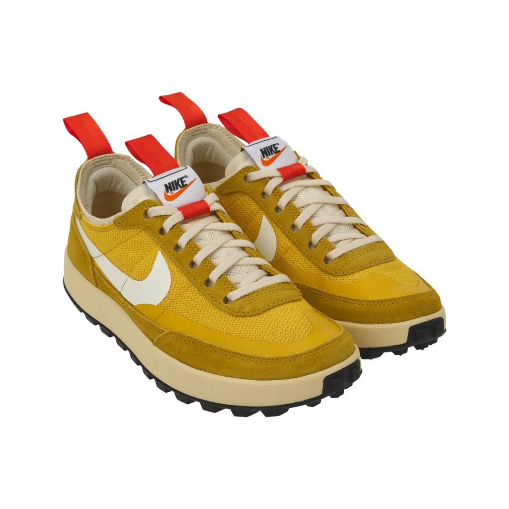 Женские кроссовки Tom Sachs x NikeCraft General Purpose Shoe Archive Yellow Dark-Sulfur White DA6672-700