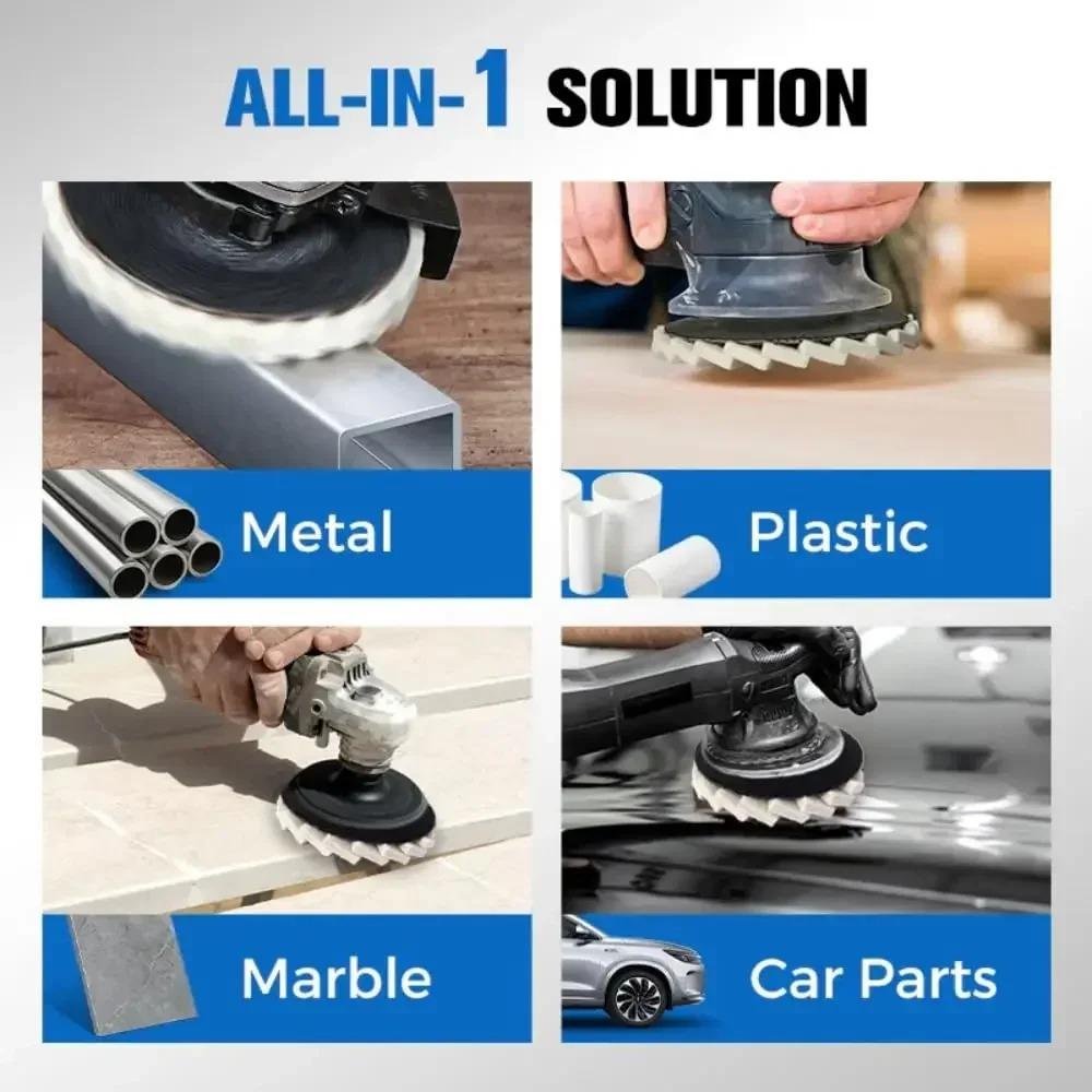 Wool Wool Felt Flap Polishing Disc Multi-function Buffing Pad New Felt Polishing Pads For Metal