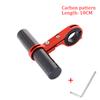 Bicycle Handlebar Bracket Extended Bike Headlight Mount Bar Computer Holder Lantern Lamp Support Rack Alloy Fiber Stand