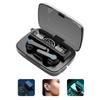 Casque Bluetooth - M19 - Noir - Intra-auriculaire - Résistant à la transpiration - Sportif