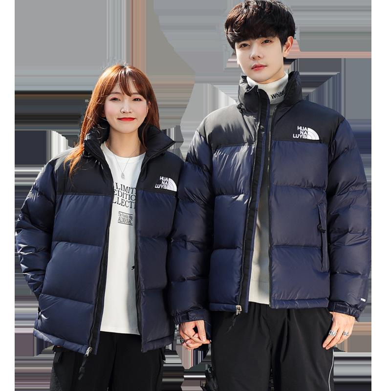 Осенне-зимнее мужское повседневное свободное хлопковое пальто средней длины