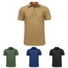 Summer Men's Performance Short Sleeve Shirt Cargo Tactical Pullover Outdoor T-Shirt Combat Shirts