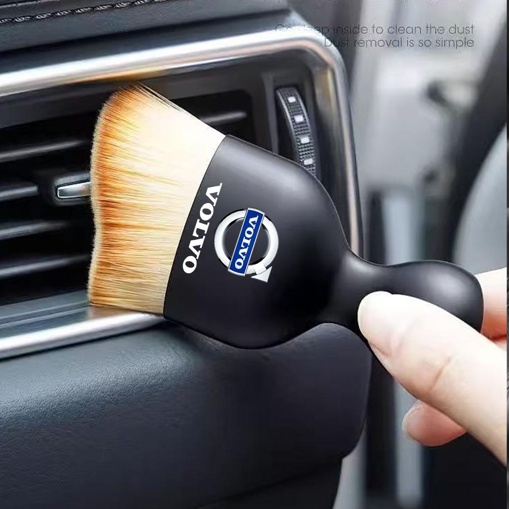 Car Cleaning Tool Car Air Conditioner Outlet Cleaning Soft Brush For Volvo Xc60 Xc90 V40 V60 S60 V50 V90 S80 C40 XC40 V70 XC70