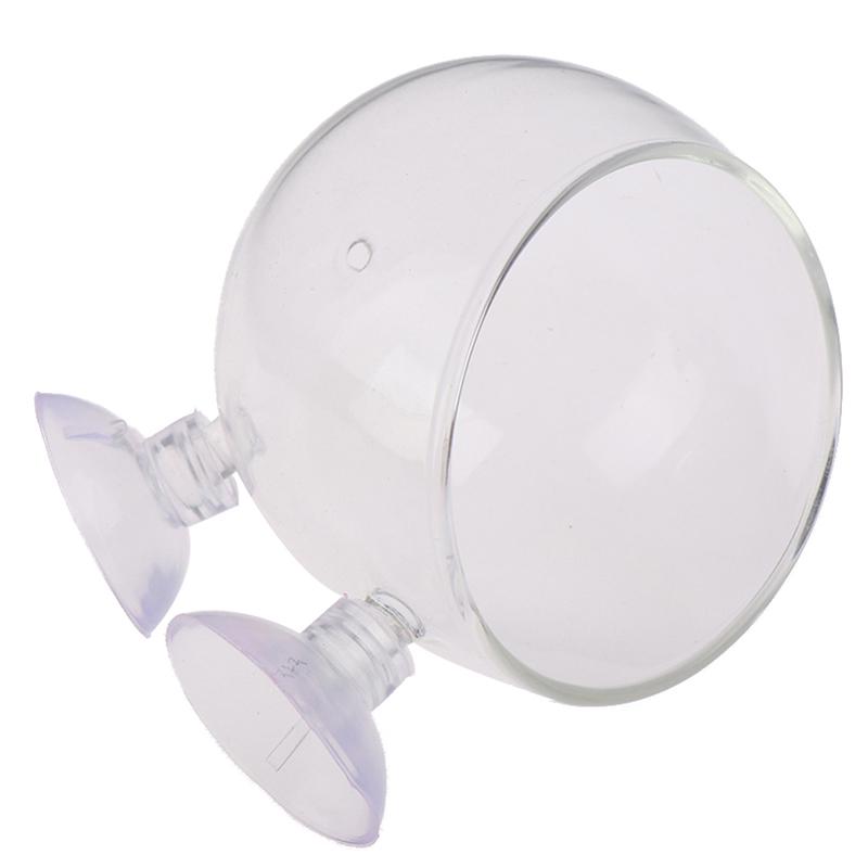 Аквариум для рыбы, мини-хрустальный стеклянный горшок с водой в горшке, цилиндр для водных посадок, чашка