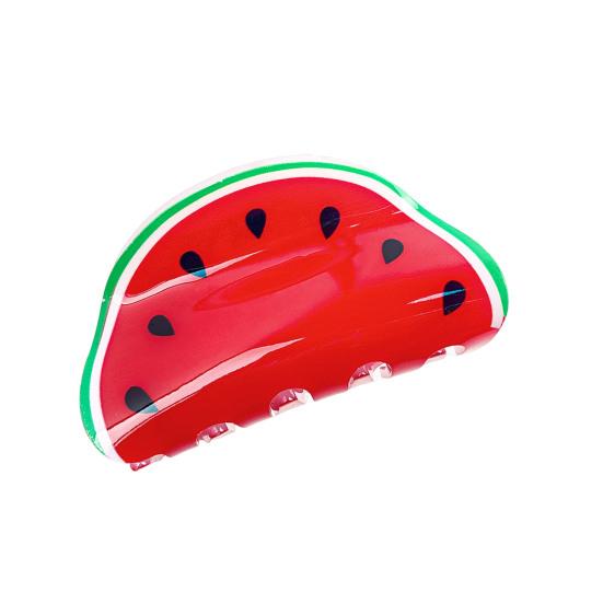 Women Clip Back Lemon Orange Watermelon Hair Head Hair Clamp Hair
