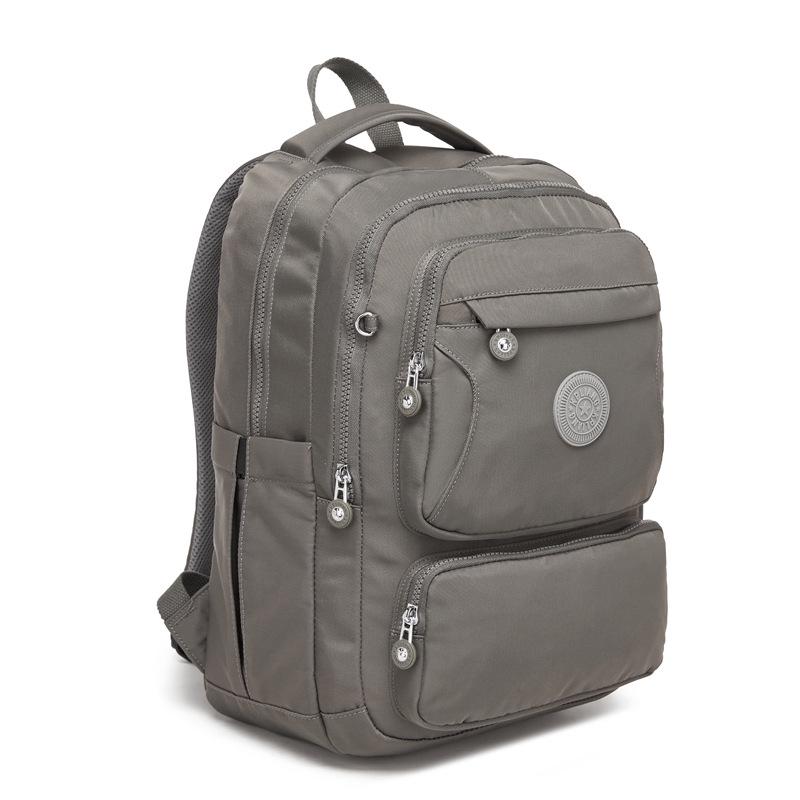 Lightweight Waterproof Nylon Backpack for Men & Women – Large Capacity, Multi-Compartment Design for Casual Travel and Commuting